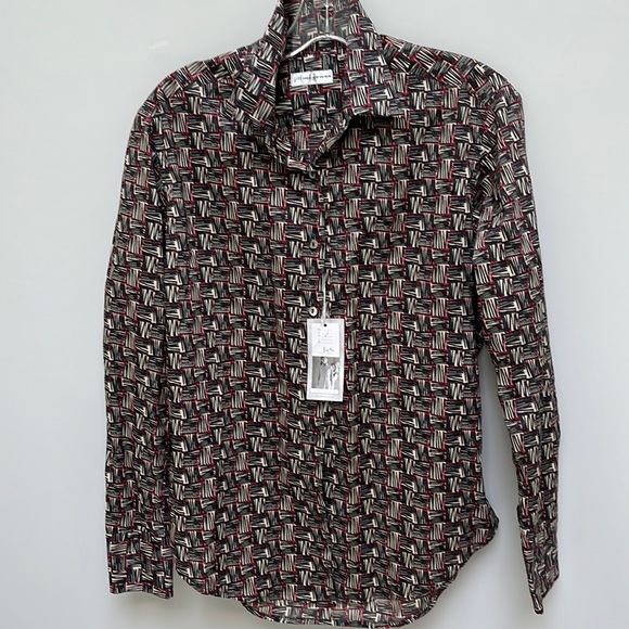 NWT Jill McGowan “Beth” matchstick shirt, size M. - Picture 1 of 5